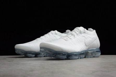 Nike Mens Air VaporMax Flyknit 2.0 Triple White 942842-100 Minimalist 1471
