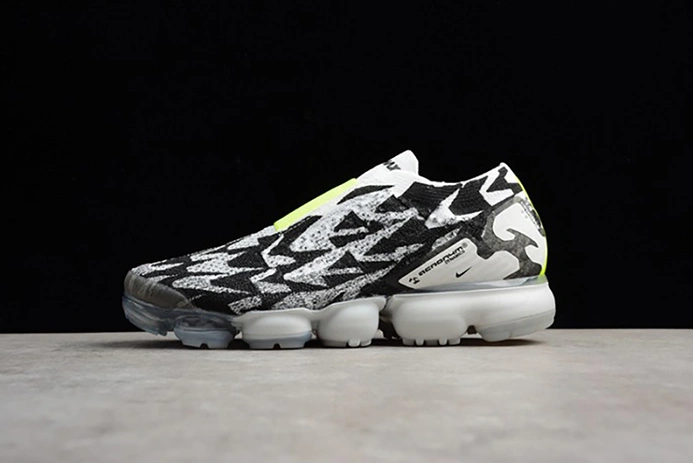 Nike Mens Air Vapormax Flyknit Moc 2 Acronym White AQ0996-001 Modern 1480