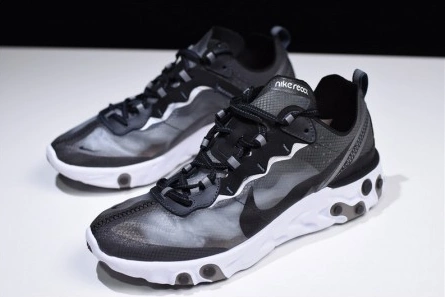 Nike React Element 87 Black White | AQ1090-001 Durable 1321