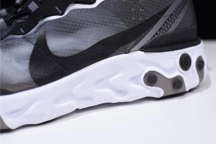 Nike React Element 87 Black White | AQ1090-001 Durable 1321