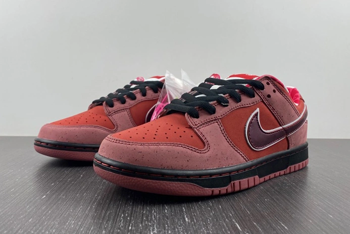Timeless Nike SB Dunk Low Concepts Red Lobster  313170-661 1019