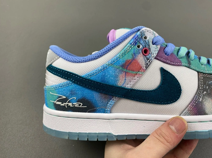 Stylish Nike SB Dunk Low Futura Laboratories Bleached Aqua  HF6061-400 937