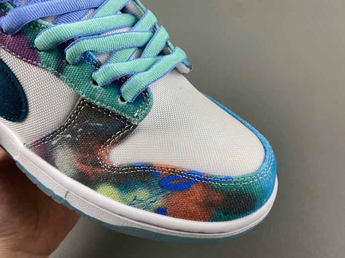 Stylish Nike SB Dunk Low Futura Laboratories Bleached Aqua  HF6061-400 937