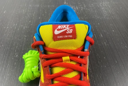 Nike SB Dunk Low Pro Bart Simpson  BQ6817-602 Cozy 1031
