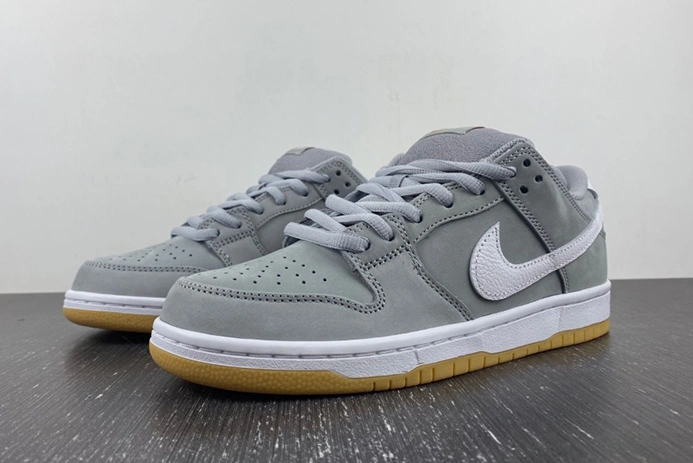 Nike SB Dunk Low Pro ISO Orange Label Wolf Grey Gum DV5464-001 Lightweight 1014