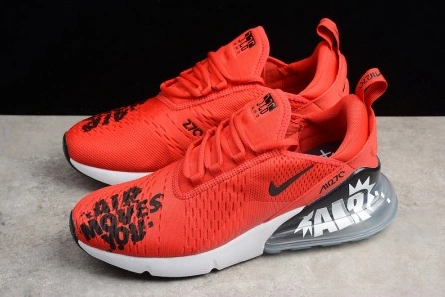 Nike iD Air Max 270 Air Max Day Infrared white Black mens BQ0742-995 GoodFit 1446