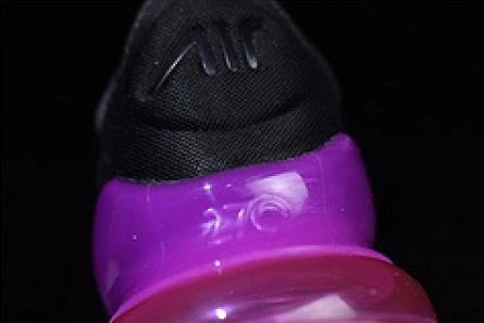 Nike womens  Air Max 270 black purple AH6789 016 Durable 1445
