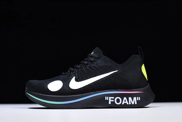 Nike x Off-White Zoom Fly Mercurial Flyknit Black mens AO2115-001 Versatile 1965