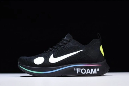Nike x Off-White Zoom Fly Mercurial Flyknit Black mens AO2115-001 Versatile 1965