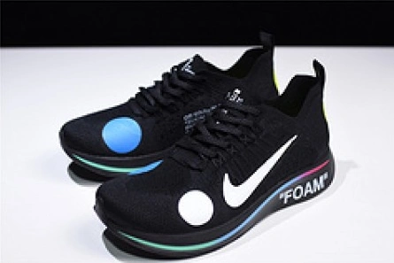 Nike x Off-White Zoom Fly Mercurial Flyknit Black mens AO2115-001 Versatile 1965