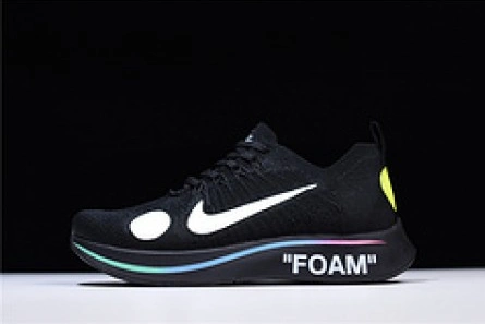 Nike x Off-White Zoom Fly Mercurial Flyknit Black mens AO2115-001 Versatile 1965