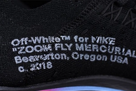 Nike x Off-White Zoom Fly Mercurial Flyknit Black mens AO2115-001 Versatile 1965