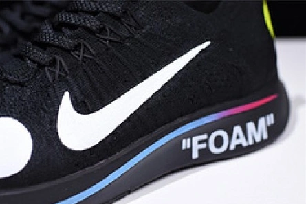 Nike x Off-White Zoom Fly Mercurial Flyknit Black mens AO2115-001 Versatile 1965