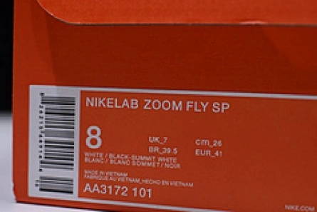 Timeless NikeLAB Zoom Fly SP White Black  AA3172-101 1575