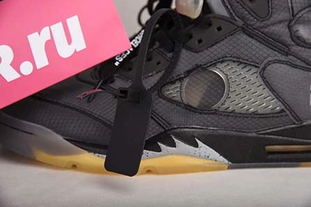 OFF WHITE AIR JORDAN 5 SP BLACK MUSLIN FIRE RED CT8480-001 Popular 646