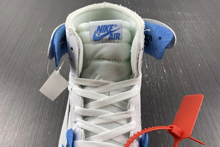 Breathable OFF-WHITE x Air Jordan 1 AQ0818-168 1948