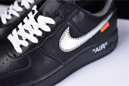 GoodFit OFF-WHITE x MoMA x Nike Air Force 1 07 Low Black AV5210-001 1958