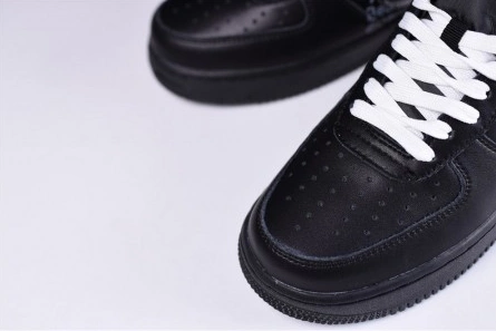 GoodFit OFF-WHITE x MoMA x Nike Air Force 1 07 Low Black AV5210-001 1958