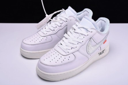 Off-White Nike Air Force 1 Low ComplexCon White AO4297-100 Lightweight 1207