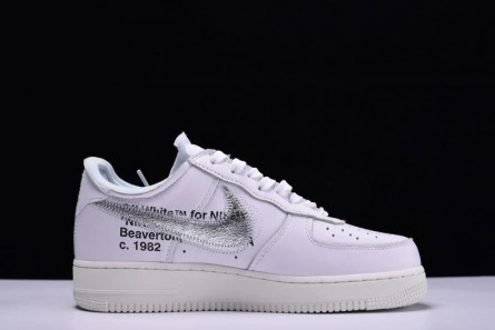Off-White Nike Air Force 1 Low ComplexCon White AO4297-100 Lightweight 1207