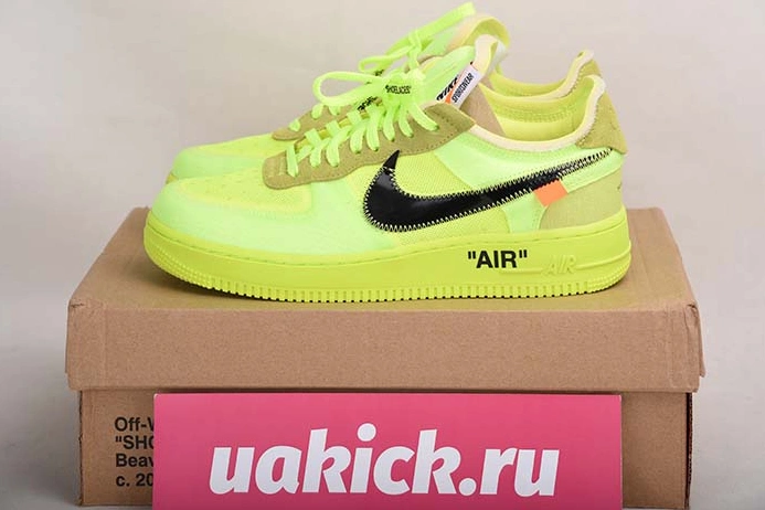 Popular Off-White Nike Air Force 1 Low Volt AO4606-700 2016