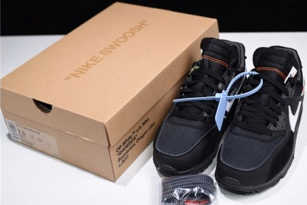 Off-White Nike Air Max 90 Black Cone White AA7293-001 UrbanStyle 1980