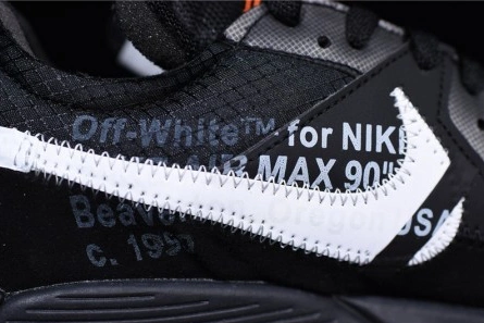 Off-White Nike Air Max 90 Black Cone White AA7293-001 UrbanStyle 1980