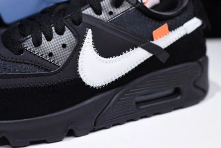 Off-White Nike Air Max 90 Black Cone White AA7293-001 UrbanStyle 1980