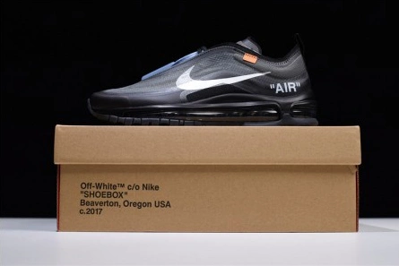 Off-White Nike Air Max 97 OG Black AJ4585-001 Fashionable 1411