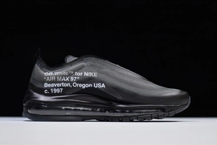 Off-White Nike Air Max 97 OG Black AJ4585-001 Fashionable 1411