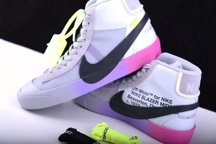 Efficient Off-White Nike Blazer The Queen AA3832-002 1652