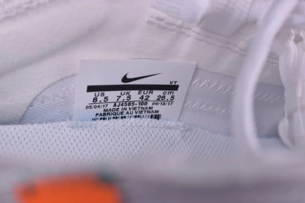 Off White X Air Max 97 The Ten White Cone Ice Blue AJ4585-100 Compact 1368