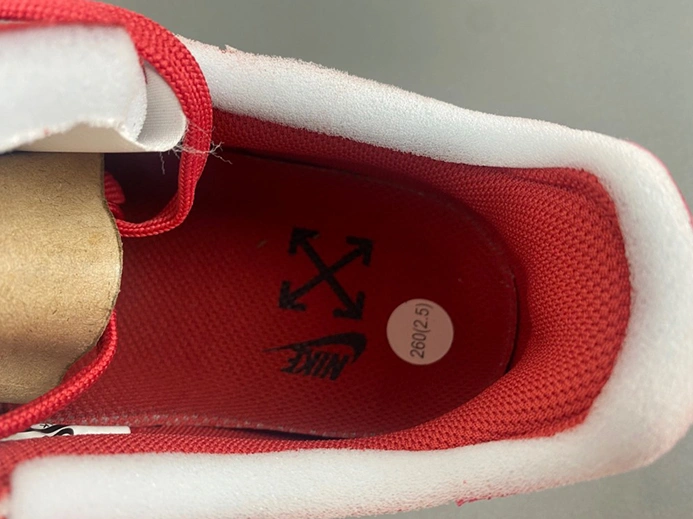 Minimalist Off White x Nike Air Force 1 AO4297-600 1167