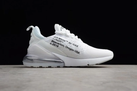 Bold Off-White x Nike Air Max 270 Triple White AA8058-100 1447