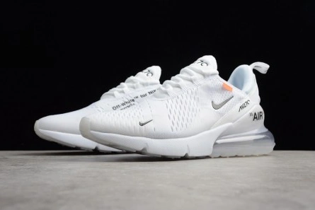 Bold Off-White x Nike Air Max 270 Triple White AA8058-100 1447