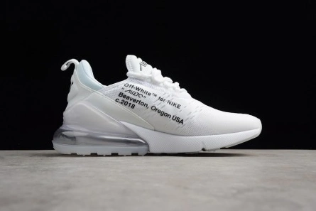 BestValue Off-White x Nike Air Max 270 Triple White AA8058-100 1972