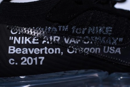 Popular Off-White x Nike Air VaporMax FK Black AA3831-002 1953