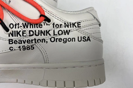 Off-White x Nike Dunk Low CT0856- 900 Popular 1942