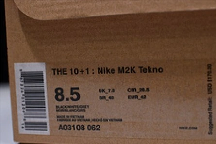 Off-White x nike M2K tekno Black ,White A03108 062 StreetReady 1619