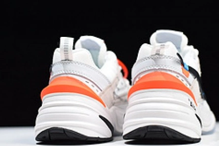 Off-White x nike M2K tekno White, Black & Team Orange A03108 058 GoodFit 1631