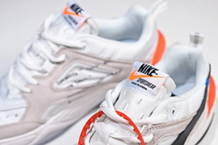 Off-White x nike M2K tekno White, Black & Team Orange A03108 058 GoodFit 1631