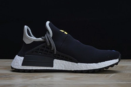 Trendy Pharrell x Adidas NMD Hu Tri-Color Black Running shoes 114970010 1820