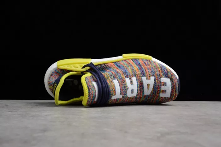 Pharrell x adidas mens  NMD Hu Trail bold yellow-footwear white AC7360 Compact 1799