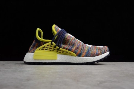 Pharrell x adidas mens  NMD Hu Trail bold yellow-footwear white AC7360 Compact 1799