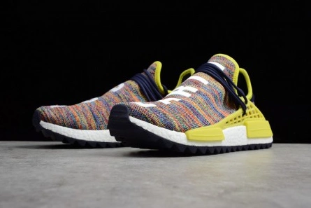 Pharrell x adidas mens  NMD Hu Trail bold yellow-footwear white AC7360 Compact 1799