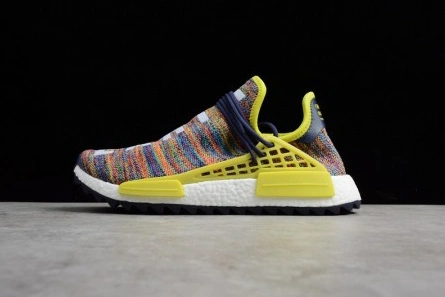 Pharrell x adidas mens  NMD Hu Trail bold yellow-footwear white AC7360 Compact 1799
