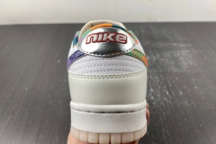 Durable 4200 Nike Dunk Low White Multi-Color Paisley  FN8913- 968