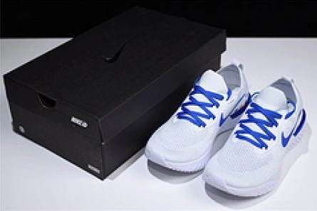 9300 Nike Epic React Flyknit white blue AQ0067- WellDesigned 1572