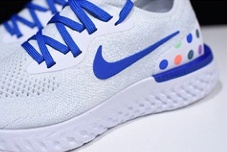 9300 Nike Epic React Flyknit white blue AQ0067- WellDesigned 1572