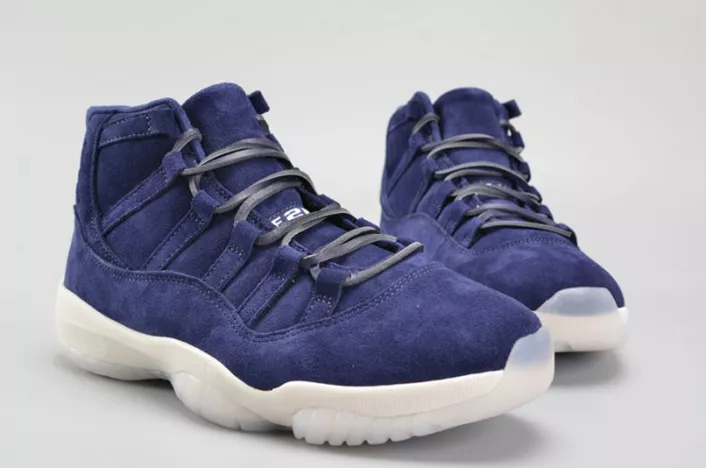EasyMatch 5411 AIR JORDAN 11 RETRO DEREK JETER NAVY SUEDE 351792- 718